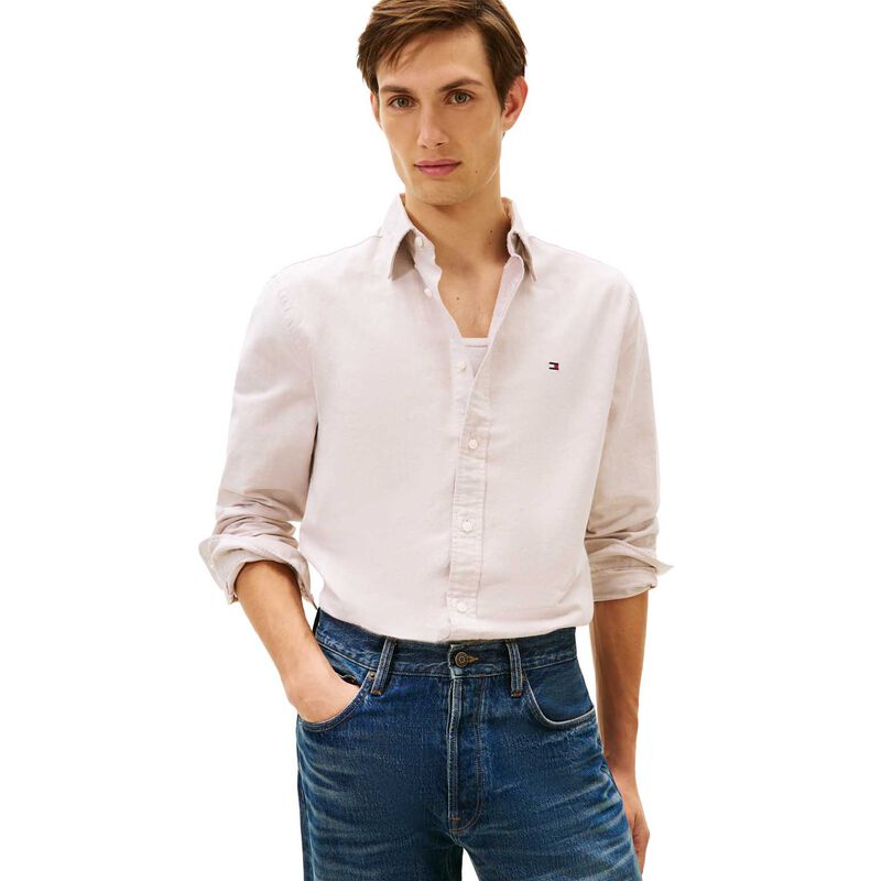 Tommy Hilfiger Solid Heritage Oxford Regular Fit Shirt image number 0